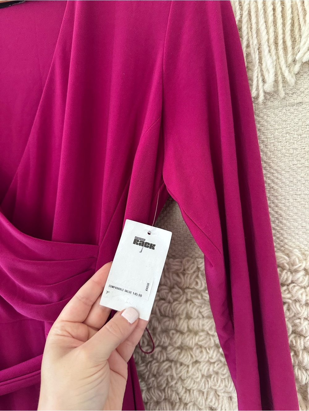 Lauren Ralph Lauren Surplice Jersey Dress - Picture 4 of 7